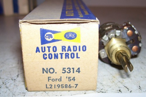 54 1954 Ford car radio volume control NOS for model M-4B - Picture 4 of 5