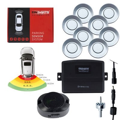 Sensori Di Parcheggio Ant Post Montaggio A Filo Paraurti Steelmate