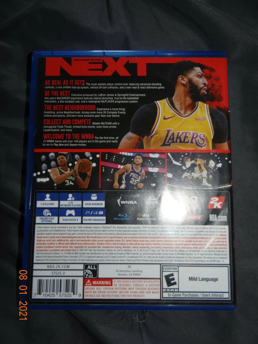 Nba 2k20 online ps4 psn
