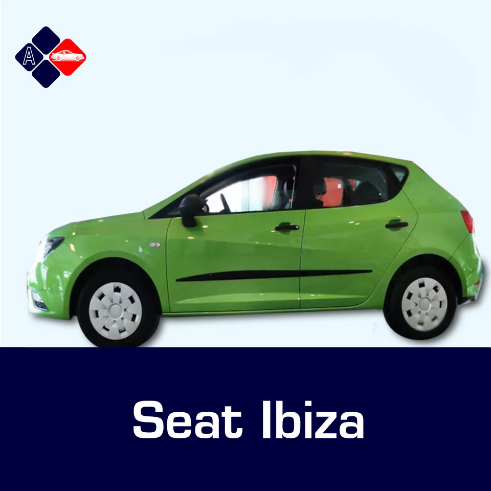 Seat Ibiza 5D Mk4 новые черные полирующие полоски| защита дверей | комплект боковых молдингов - Изображение 2 из 4