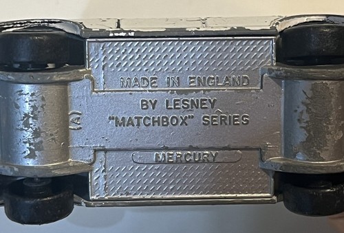 Vintage Matchbox Series Lesney Mercury Metro Police Traffic Control Diecast - Picture 6 of 6
