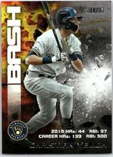 2020 Stadium Club Bash and Burn #BAB-4 Christian Yelich NM-MT Brewers