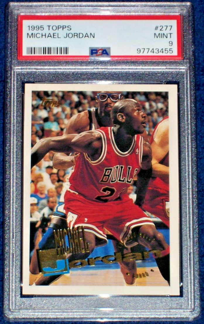 1995 Michael Jordan #277 Topps PSA 9 Chicago Bulls