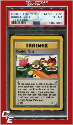 Double Gust (1st Edition) graded PSA 6 for sale on eBay
