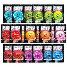 Cosmic Dust Popping Candy - All Flavours 10g Packets - Fun Tangy American Sweets