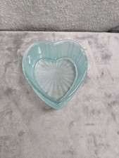 HEART BOWL Frosted Seafoam Green Bowl