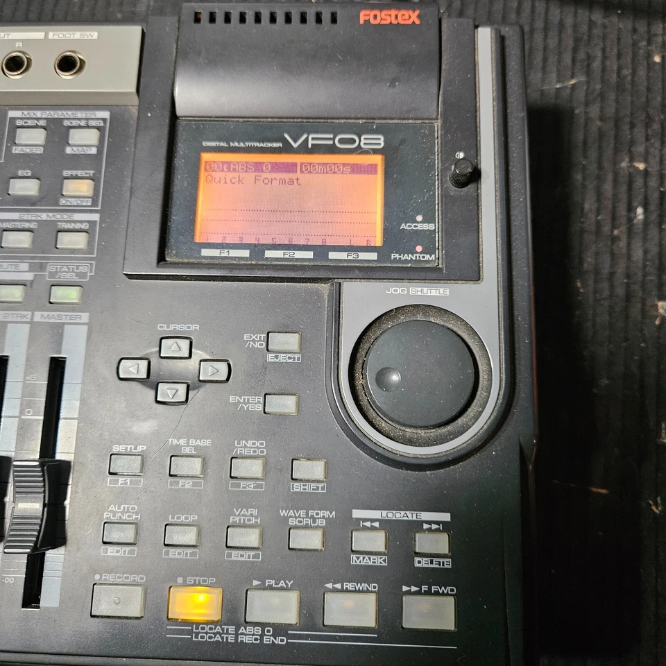 Fostex VF08 Digital Mulitracker 8 Track 18W Recorder - Image 4 of 4