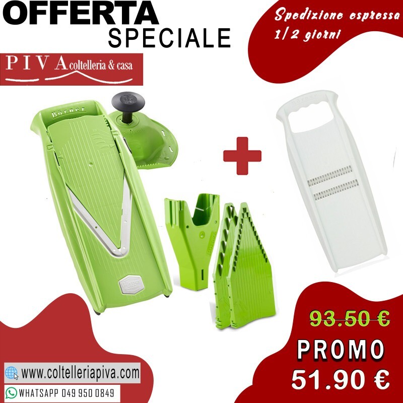 Set Mandolina Borner V5 Powerline + Roko: Più Verdure in Famiglia