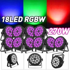 270W 18LED PAR Light RGBW Stage Bar Wash Lighting DMX DJ Disco Party Xmas Light