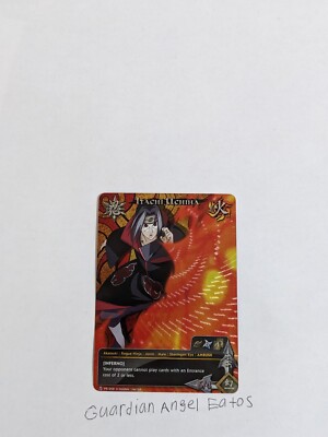 Naruto TCG CCG Itachi Uchiha [Inferno] Foil Promo Card English