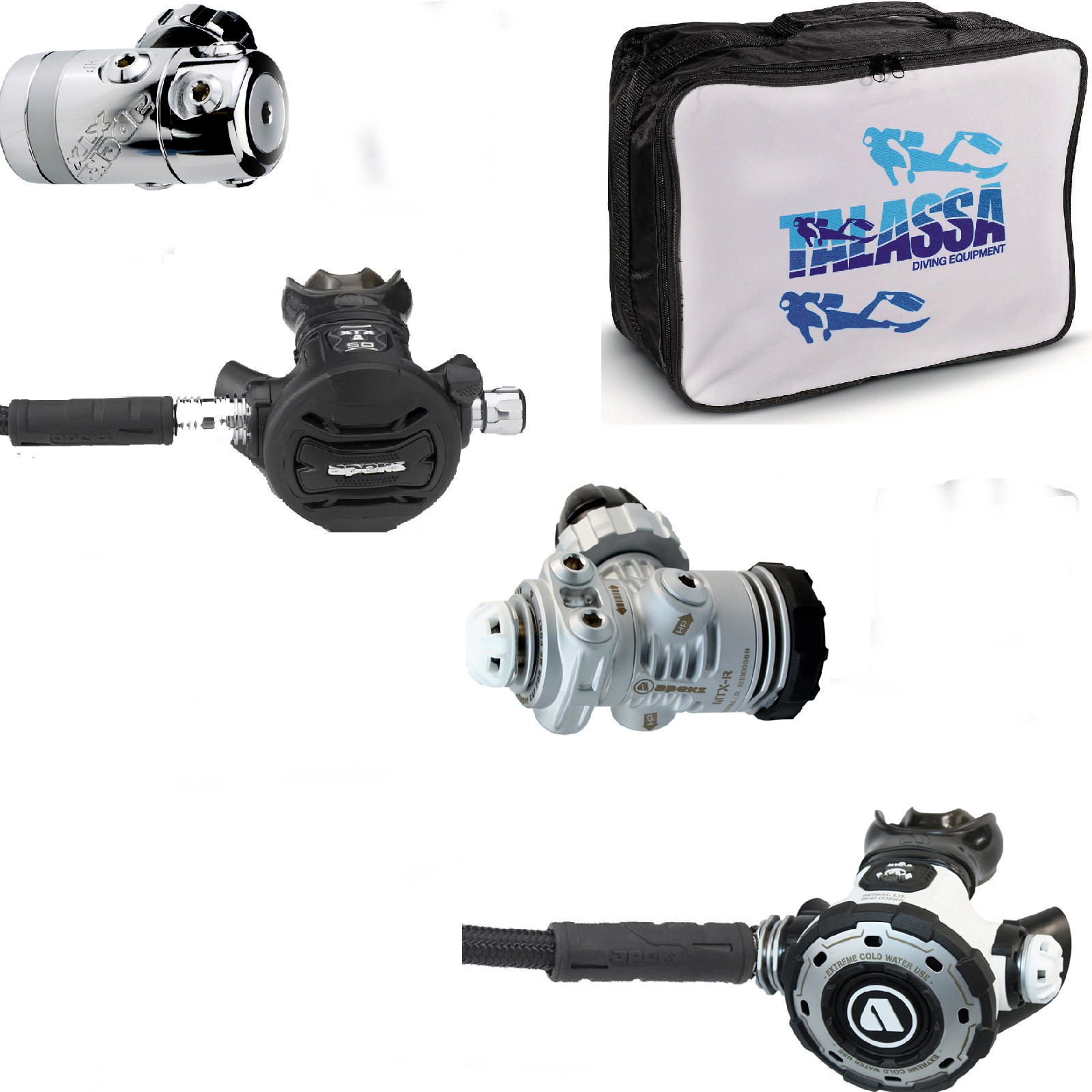 RO1 COPPIA EROGATORI Erogatore Apeks XTX50 DIN300 + Erogatore Apeks MTX-R RO1 COPPIA EROGATORI Erogatore Apeks XTX50 DIN300 + Erogatore Apeks MTX-R