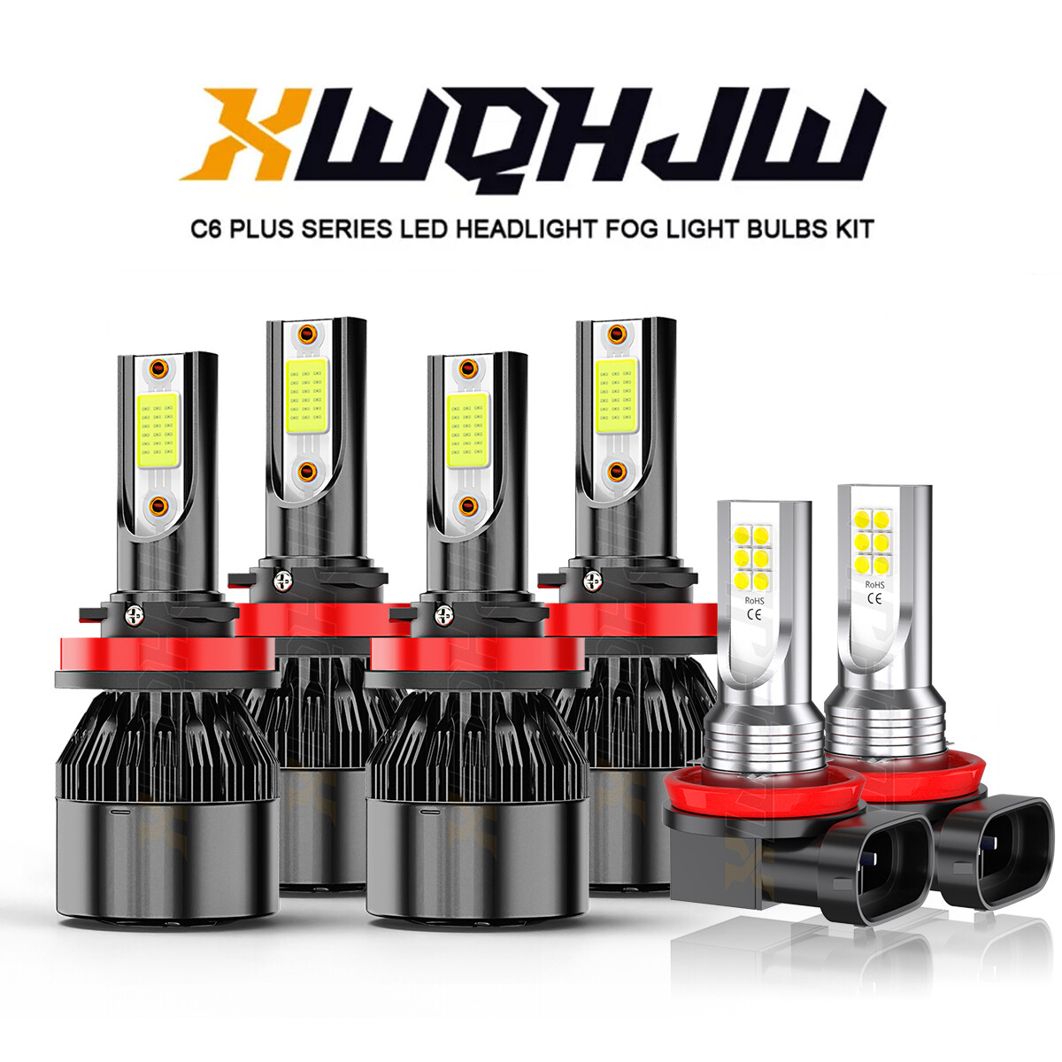 2007-2018 Nissan Altima LED Headlight & Fog Light Bulb Combo