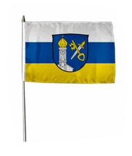 Stockflagge Fahne Flagge Kirchberg (LK Erding) 30 x 45 cm