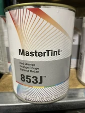 DuPont Axalta Mastertint Cromax Qt 853j Master Tint Red Orange quart chromabase