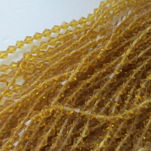 120pcs Bicones Glass Crystal Beads 6mm Choice Of 25 Cols BUY 2 GET 1 FREE - Picture 7 of 26