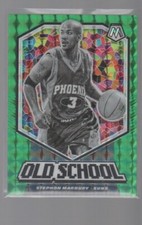 STEPHON MARBURY 2019-20 PANINI MOSAIC GREEN PRIZM OLD SCHOOL CARD #9
