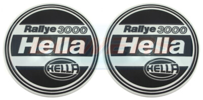 2x HELLA Universal Rallye 3000 Spotlight Protective Cover Caps