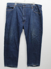 Vintage Levi’s 505 Jeans Mens 42x32 measures 42X30 Dark Wash Made in USA
