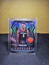 ANTHONY EDWARDS SILVER PRIZM CRUSADE ROOKIE CARD GEORGIA RC 2020 TIMBERWOLVES SP