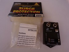 cctv surge protection 12/24V PWR Coax VIDEO DTK-PVP Series Ditek