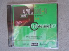 Intenso DVD-R Rohling 4.7 GB, 1x-4x, 240 Min,...