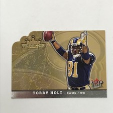 2005 Fleer Ultra TD Kings #5 Torry Holt Die-Cut Card St. Louis Rams