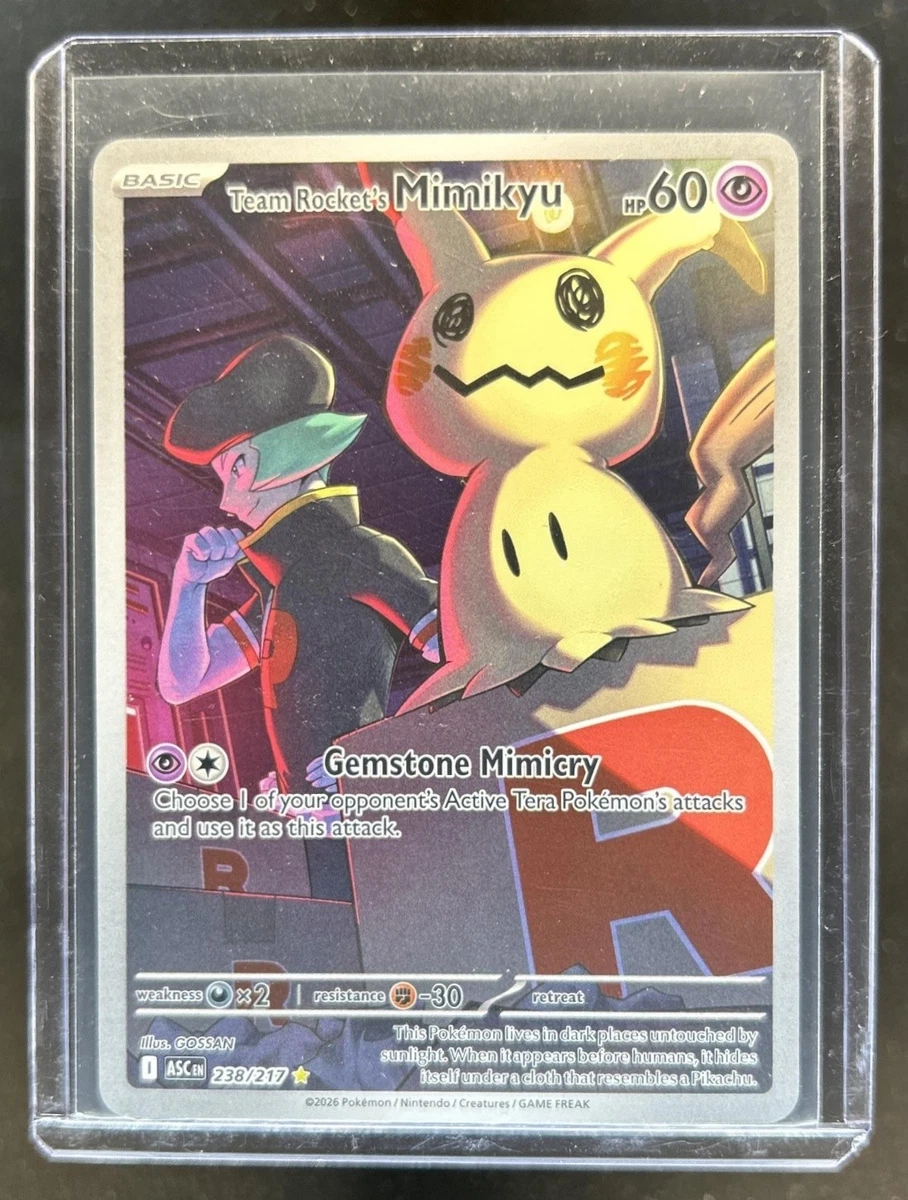 Las mejores ofertas en Cartas de JCC Pokémon Mimikyu de Team