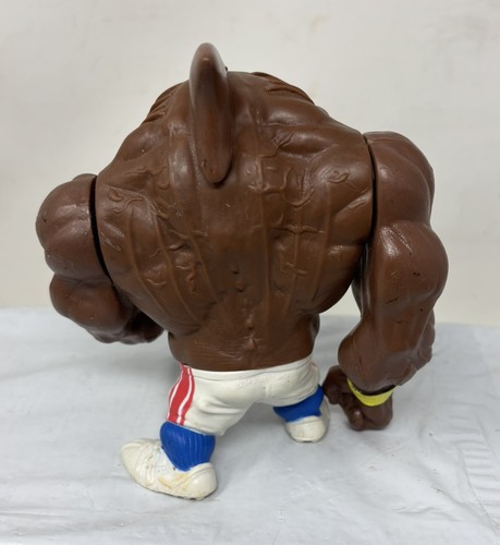 Vintage 1994 Street Sharks BIG SLAMMU White Pants Figure Mattel Working Arm Clip - Picture 7 of 12