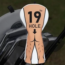 Golf Headcover Funny Driver Headcover, 19th Hole Golf Driver Head Cover with ...