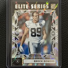 2025 Panini Donruss/Elite Series #TES-BBO Brock Bowers (Raiders)