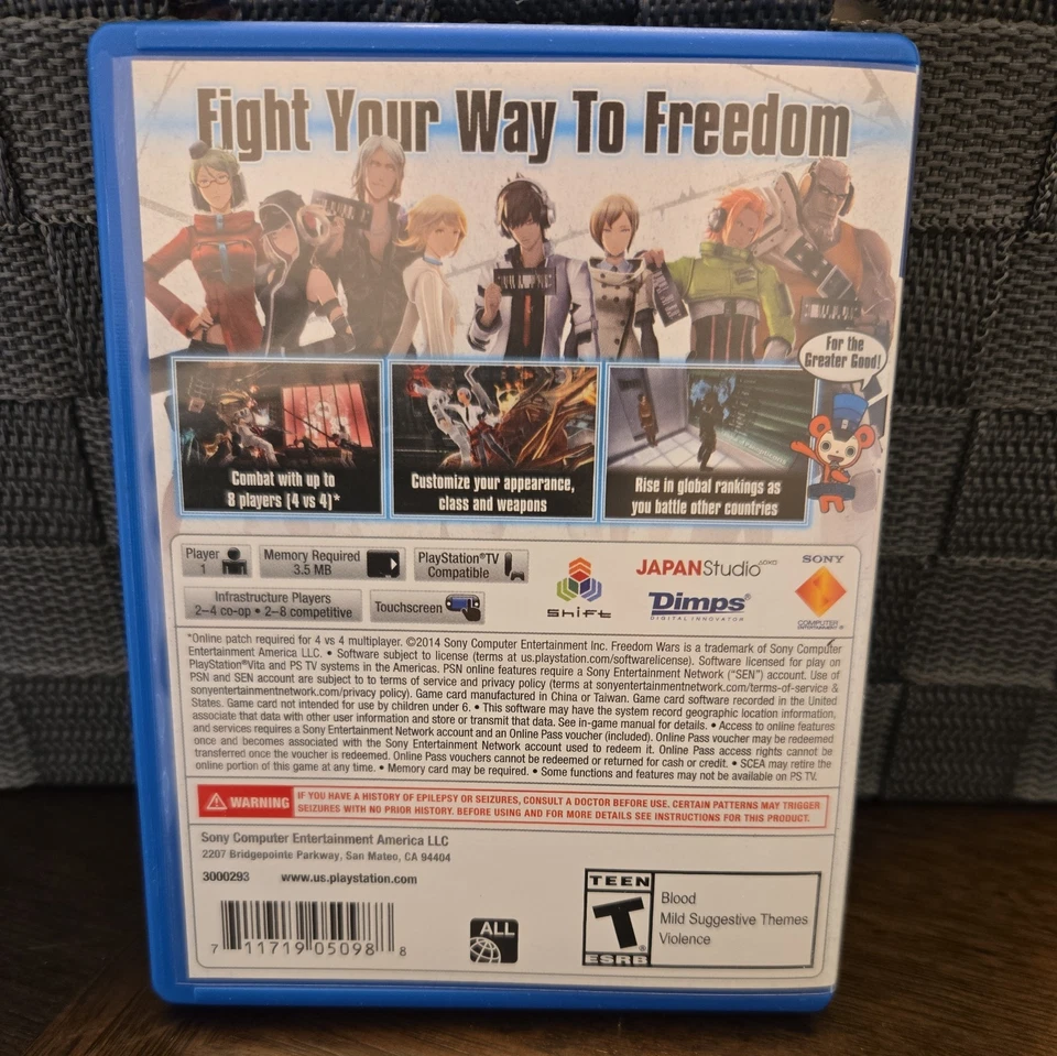 Freedom Wars - Sony PlayStation Vita - Image 2 of 3