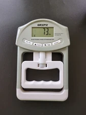 GRIPX 198lbs / 90kg Grip Strength Tester Trainer, Battery Operated
