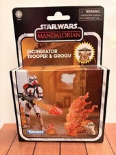 Kenner Star Wars The Vintage Collection Incinerator Trooper & Grogu  F5574