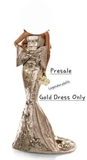 GOLD DRESS ONLY No Doll INTEGRITY TOYS NU.FACE Optic GOLD Nadja Rhymes JASON WU