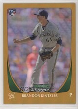 2011 Bowman Draft Chrome Gold Refractor 10/50 Brandon Kintzler #54 4y4