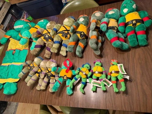 Vintage Teenage Mutant Ninja Turtles Collection 1988 Huge Lot TMNT Accessories