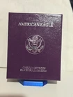 1990-S Proof $1 American Silver Eagle Box, OGP & COA