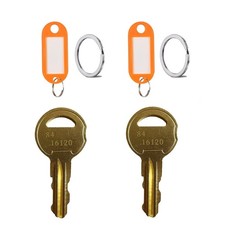 2 PCS 84-16120 4001-035 Door-King Keys for Gate Telephone Entry System Keypad...
