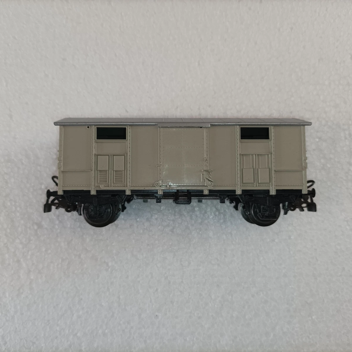 Wagon Märklin échelle 0 N°17280 - Bagages Couvert - Acier Embouti Vert - Occasion
