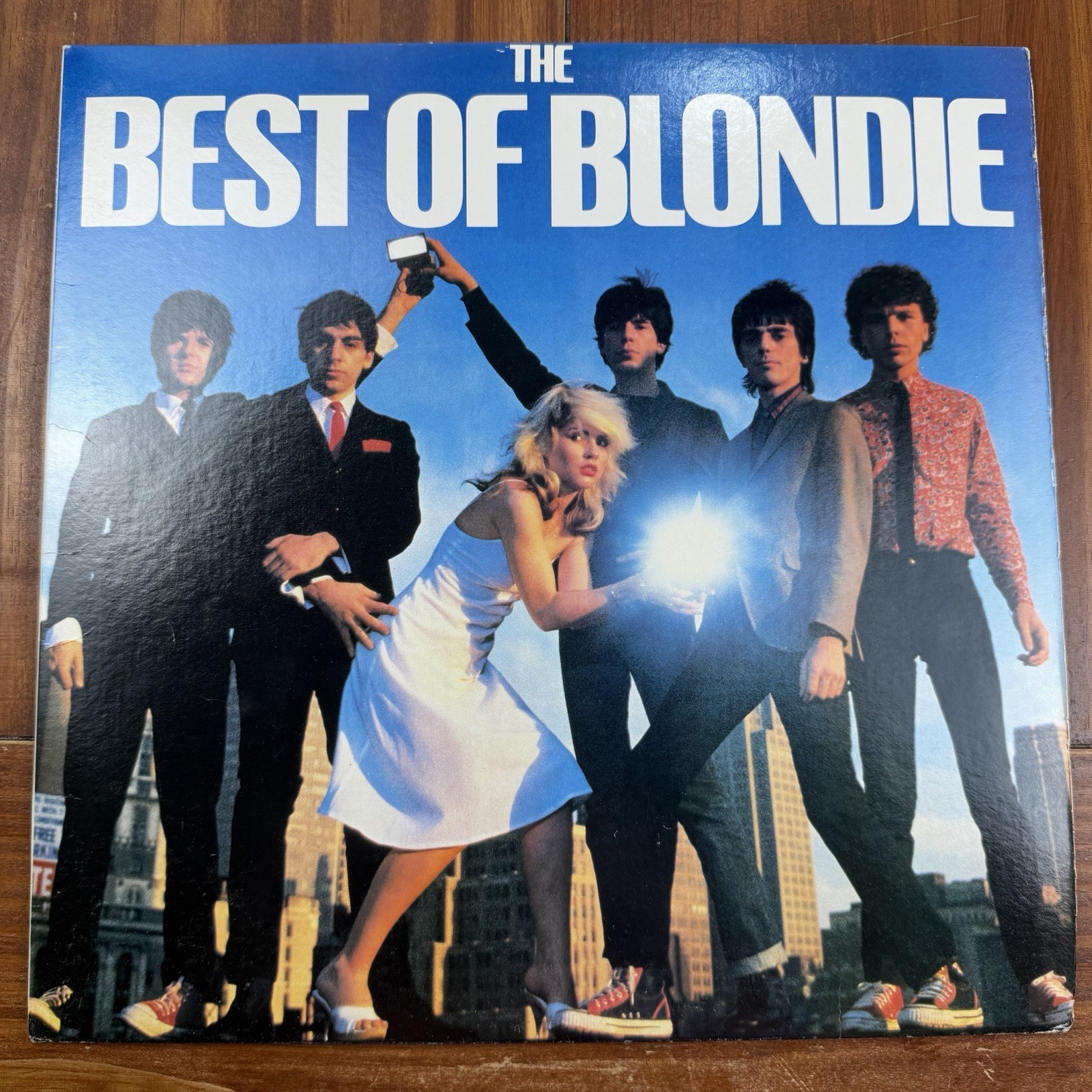 BLONDIE "The Best Of Blondie" 1981 Vinyl LP Chrysalis CHR 1337 Label EX
