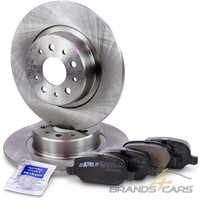 Atec Bremsscheiben Voll Ø276 + BremsbelÄGe Hinten FÜR Alfa Romeo 147 GTA 156 GT