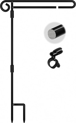 Garden Flag Stand Holder,Yard Flag Holder for Small Flags 12 X 18,Yard Sign Gard