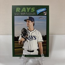 2026 Topps Heritage Green Border Ian Seymour Rc Rays #181