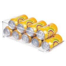 iDesign Soda Can Dispenser Set of 1, Clear