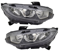 Scheinwerfer Set FüR Honda Civic X 2016- H11 HB3 LWR Motor Tagfahrlicht