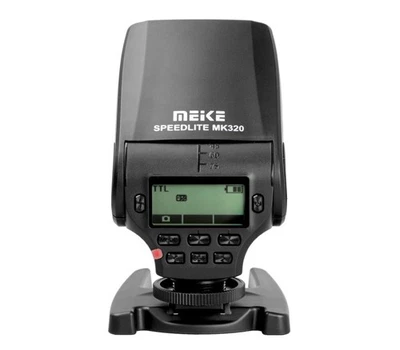 Flash Meike Speedlite MK-320 i-TTL per fotocamere reflex Nikon F DSLR