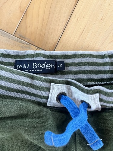 Mini Boden Boys Year 7 Lot of 3 Pants Beach Surf Rollup Spring Summer! - Picture 11 of 11