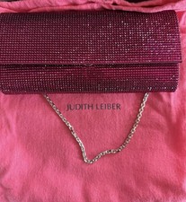 Authentic Gorgeous Judith Leiber Rubi Crimson...