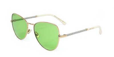 Jimmy Choo CAROL/S Gold ivory 56/18/140 Damen Sonnenbrillen
