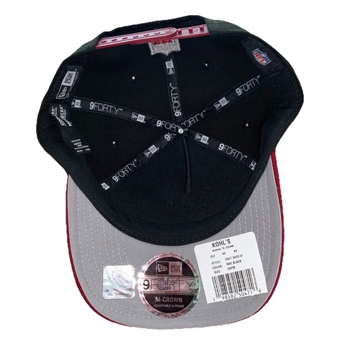 NWT Washington Commanders Redskins New Era Draft Hat Snapback Black (FIRM PRICE) - Picture 2 of 10